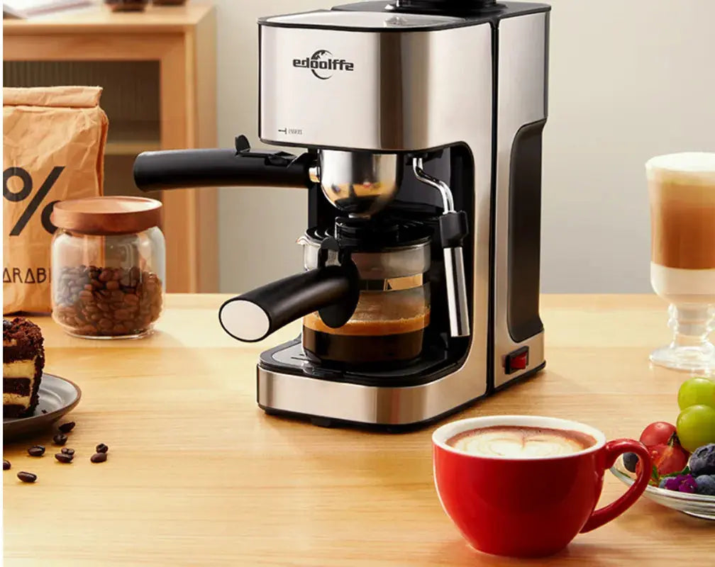 Mini Espresso Machine with Milk Frother