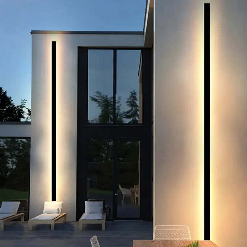 Modern LED Outdoor Wall Light – Waterproof – view 2