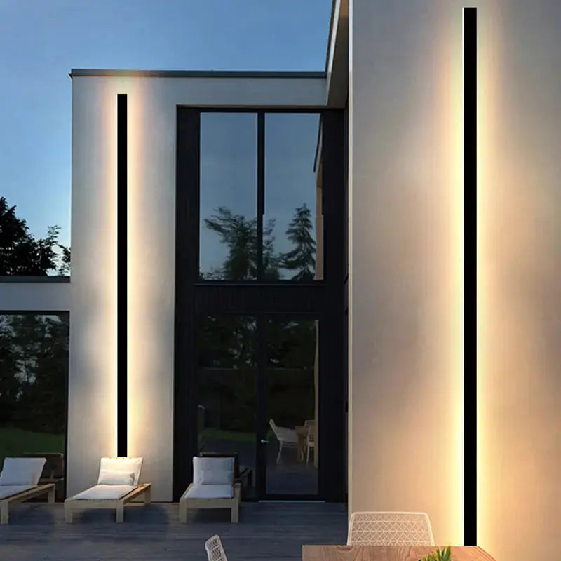 Modern LED Outdoor Wall Light – Waterproof – view 2