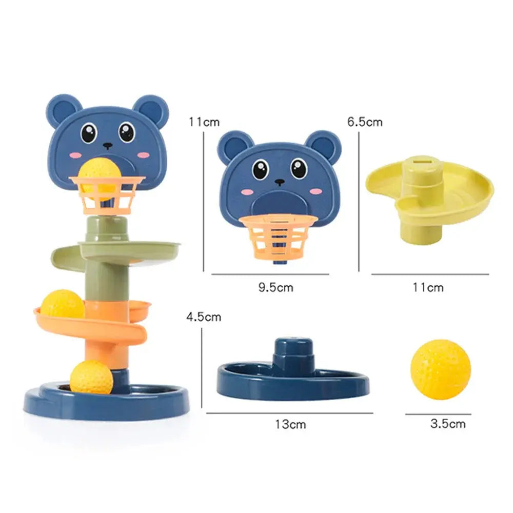 Montessori Rolling Ball Tower for Babies