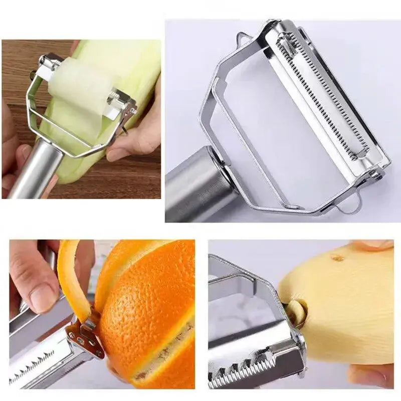 Double-Head Stainless Steel Vegetable Peeler – view 4