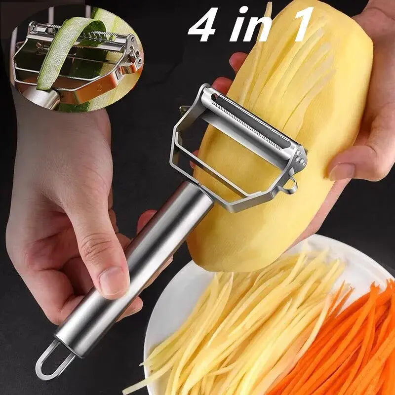 Double-Head Stainless Steel Vegetable Peeler