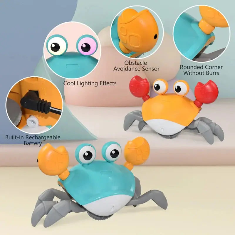 Crawling Crab Toy with Music & Sensors – view 3