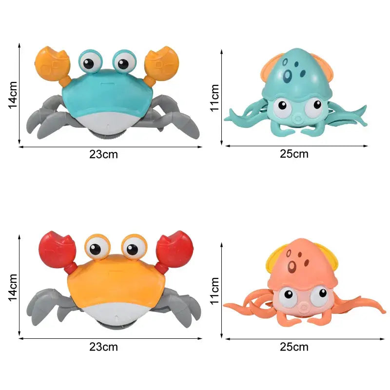 Musical Crab Toy – Crawling Fun