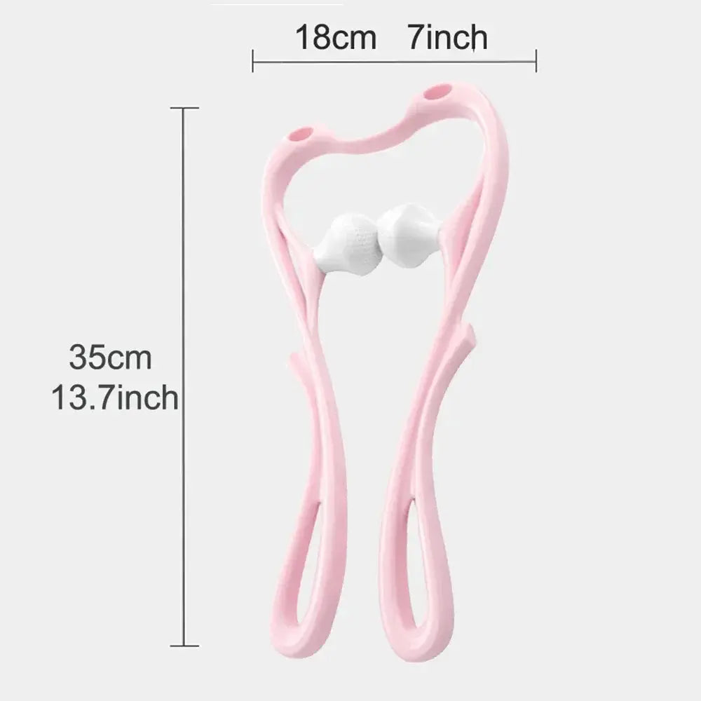 Neck Massager Roller Handheld Massager with 6 Balls Massage Point 