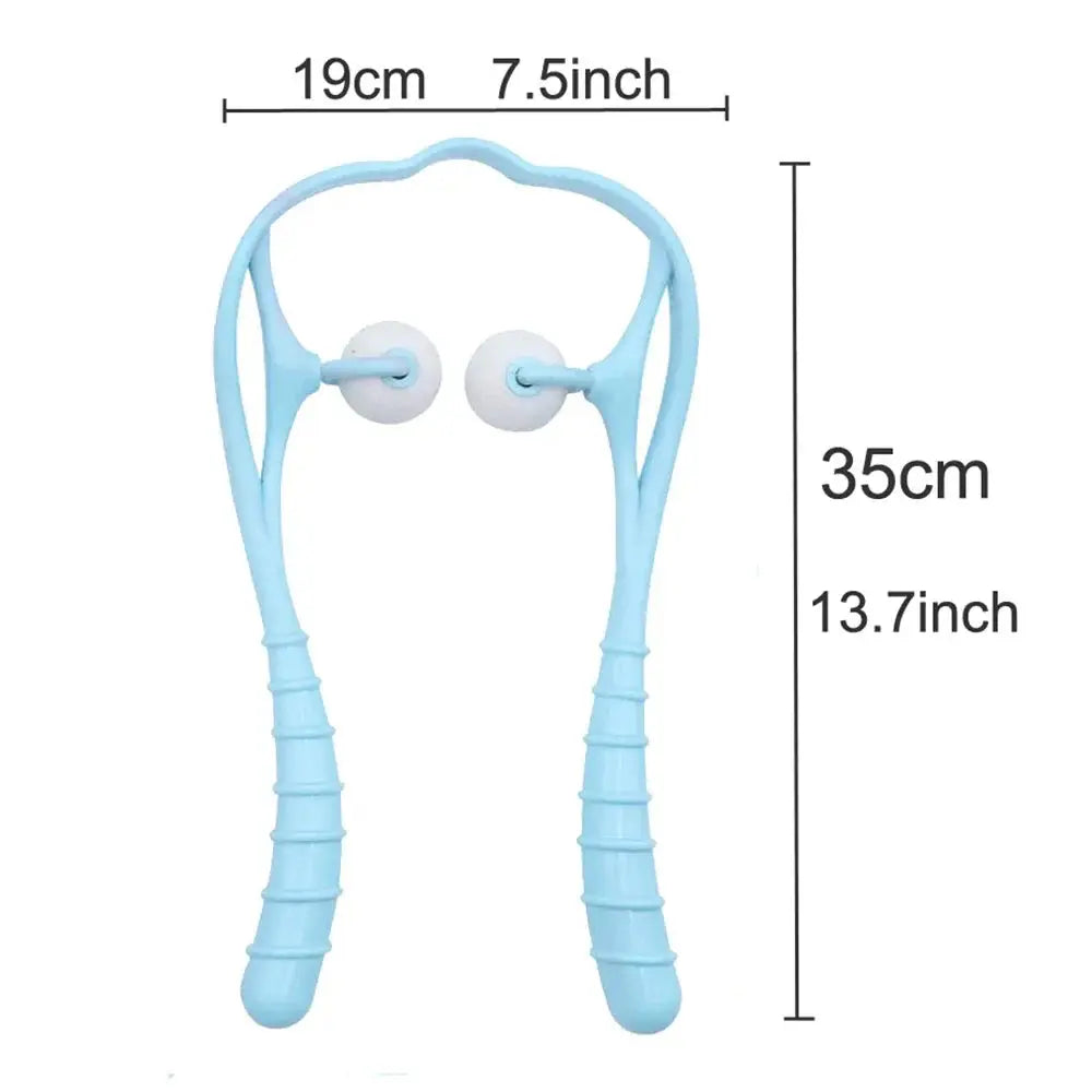 Neck Massager Roller Handheld Massager with 6 Balls Massage Point 