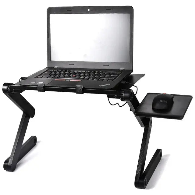 Adjustable Foldable Laptop Stand with Cooling Fan