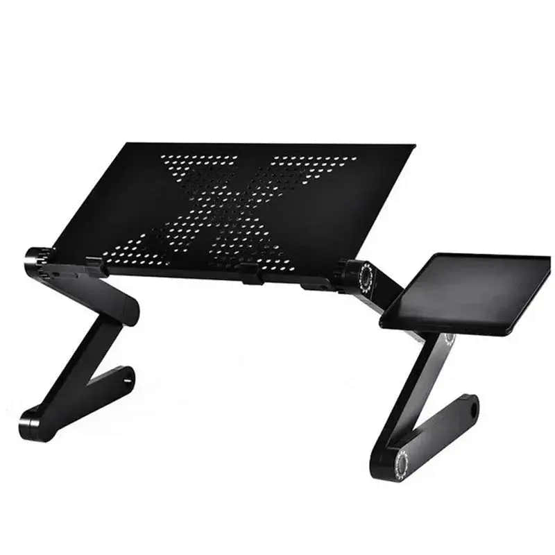 Adjustable Foldable Laptop Stand with Cooling Fan – view 2
