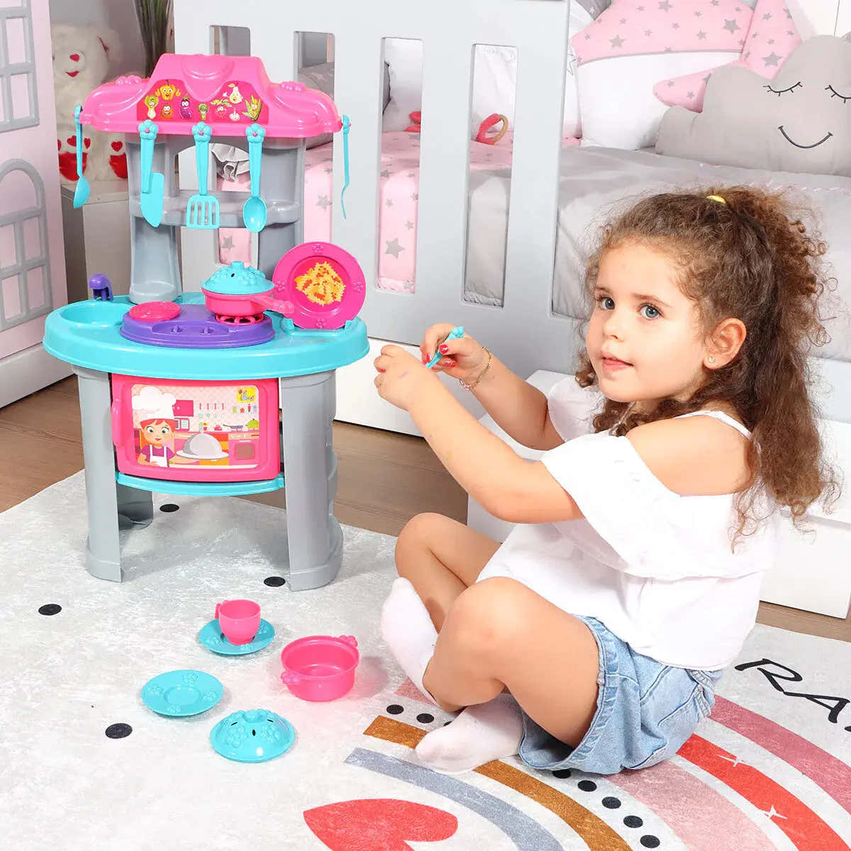 Ogi Mogi 26-Piece Kids Kitchen Play Set – view 2
