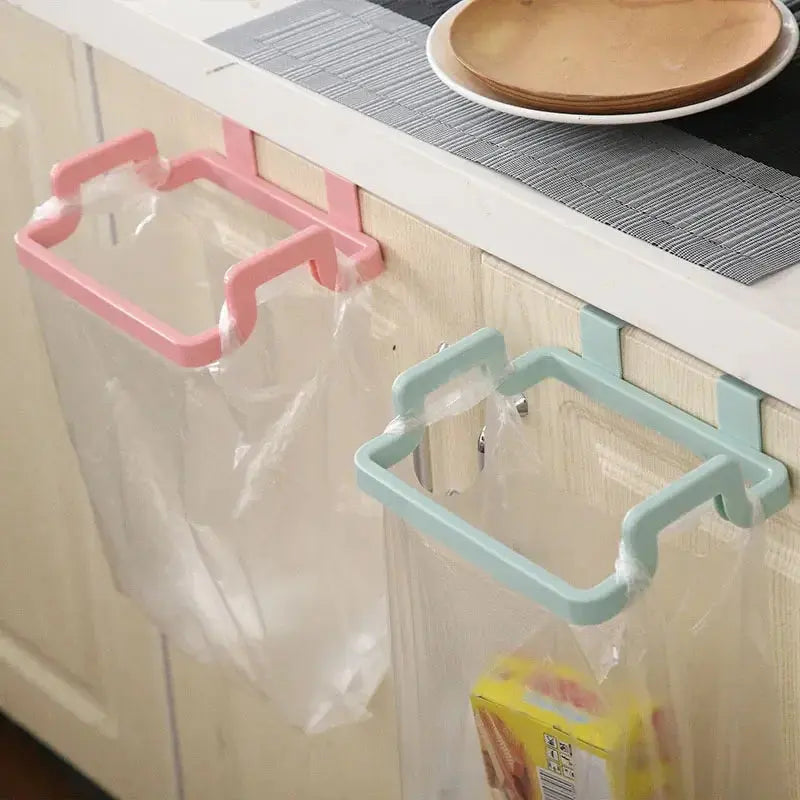 Pcs Hanging Trash Bag Rack Garbage Bag Rack Rubbish Bag Storage Rack Holder Portable Cabinet Trash Rack Kitchen Gadgets