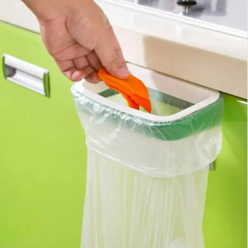 Pcs Hanging Trash Bag Rack Garbage Bag Rack Rubbish Bag Storage Rack Holder Portable Cabinet Trash Rack Kitchen Gadgets