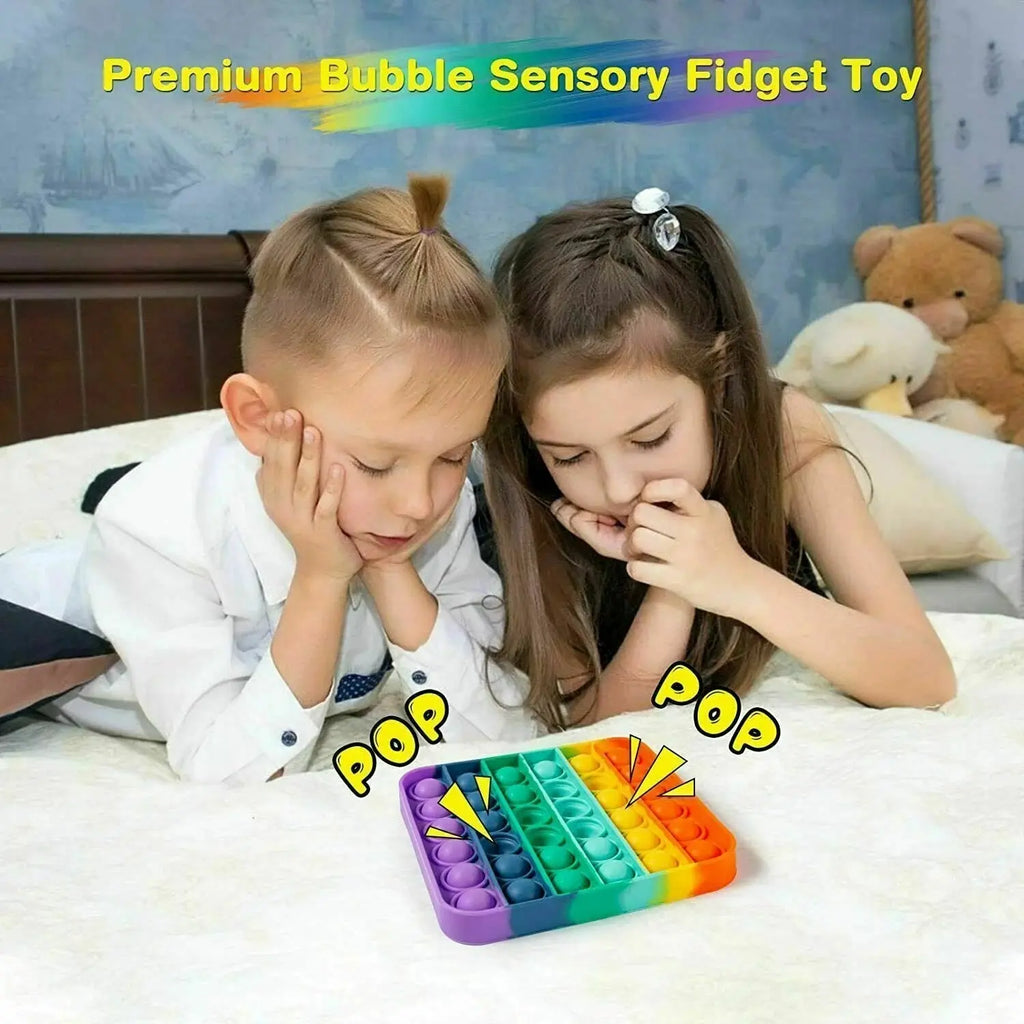 Pop It Fidget Toy – Push Bubble Sensory Game – view 4