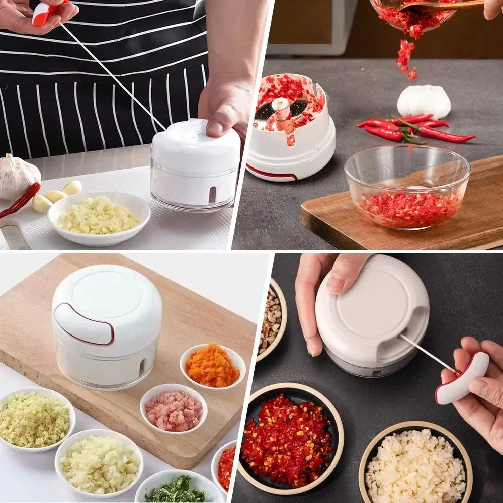 Portable Hand Pull Garlic Grinder – view 2