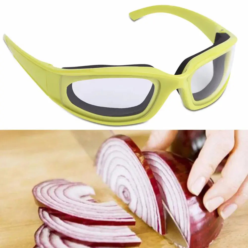 Tear-Free Onion Goggles – Kitchen Safety Glasses