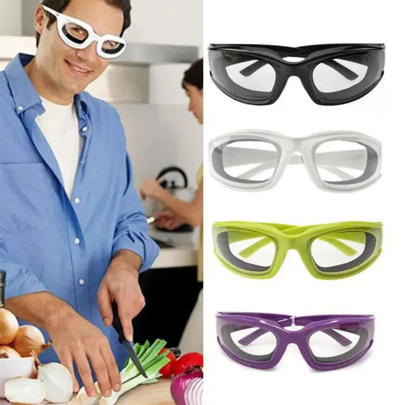 Tear-Free Onion Goggles – Kitchen Safety Glasses – view 3