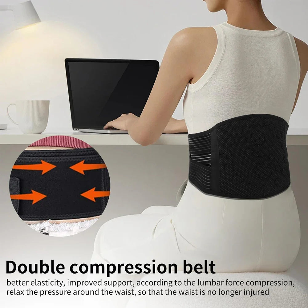 Self-Heating Belt for Sciatica Relief