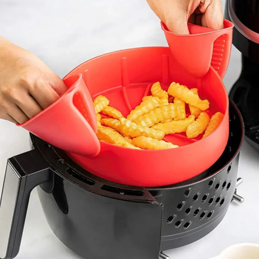 Square Silicone Air Fryer Liner – Reusable – view 3