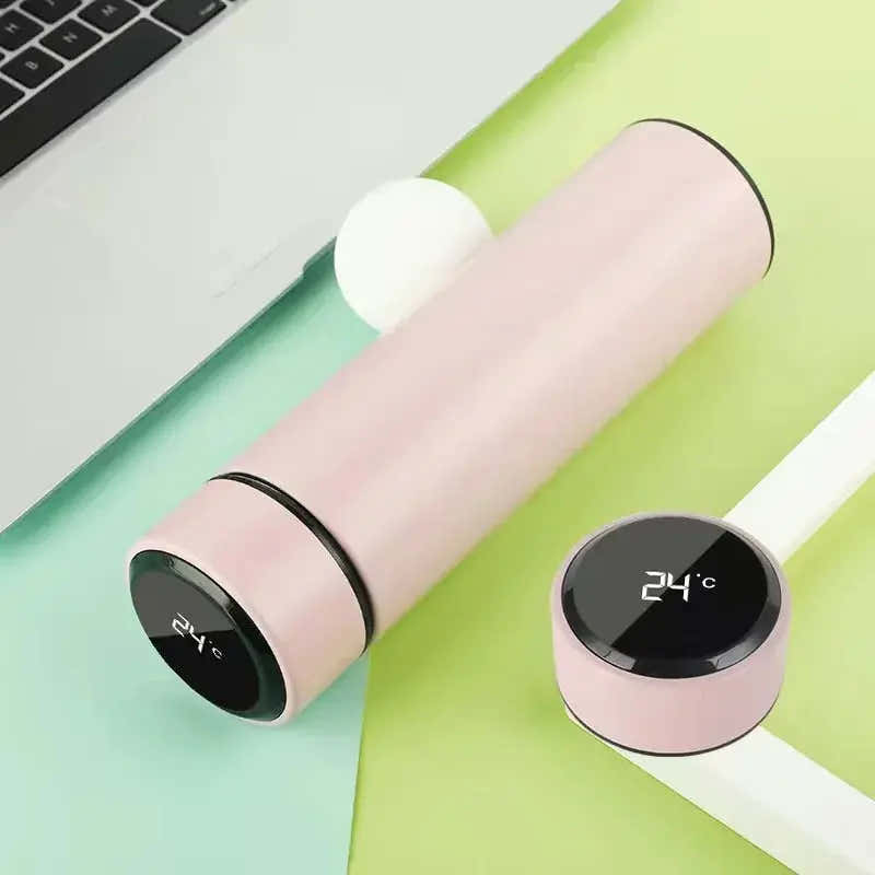 Smart Thermos with LED Temperature Display
