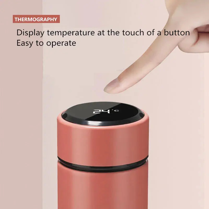 Smart Thermos with Temperature Display