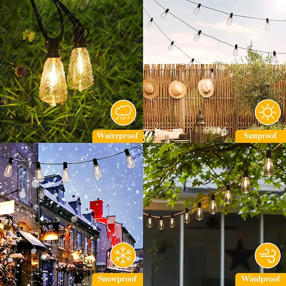 Outdoor Globe LED String Lights – Waterproof – view 2
