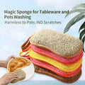 Double-Sided Microfiber Scrub Sponges