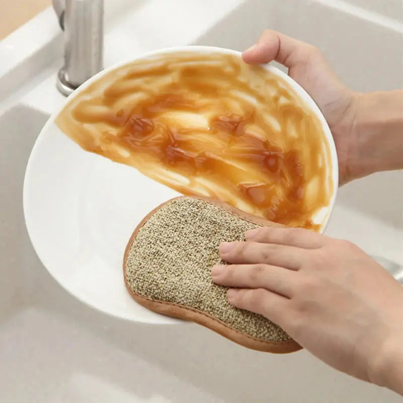 Double-Sided Microfiber Scrub Sponges – view 2