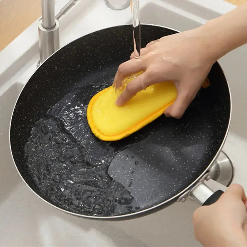 Double-Sided Microfiber Scrub Sponges – view 3