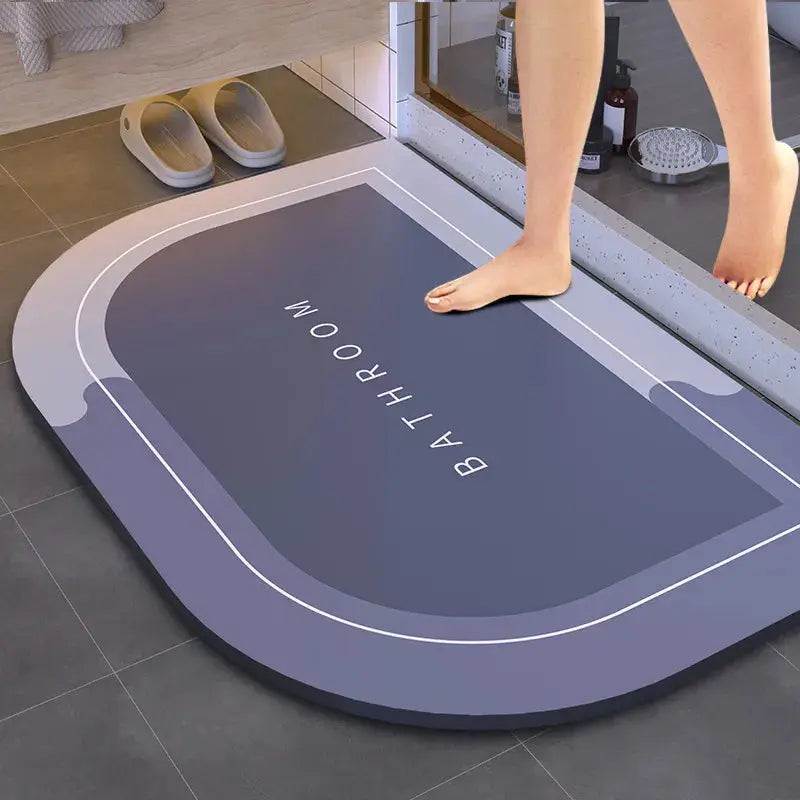 Super Absorbent Non-Slip Bath Mat – Quick Dry