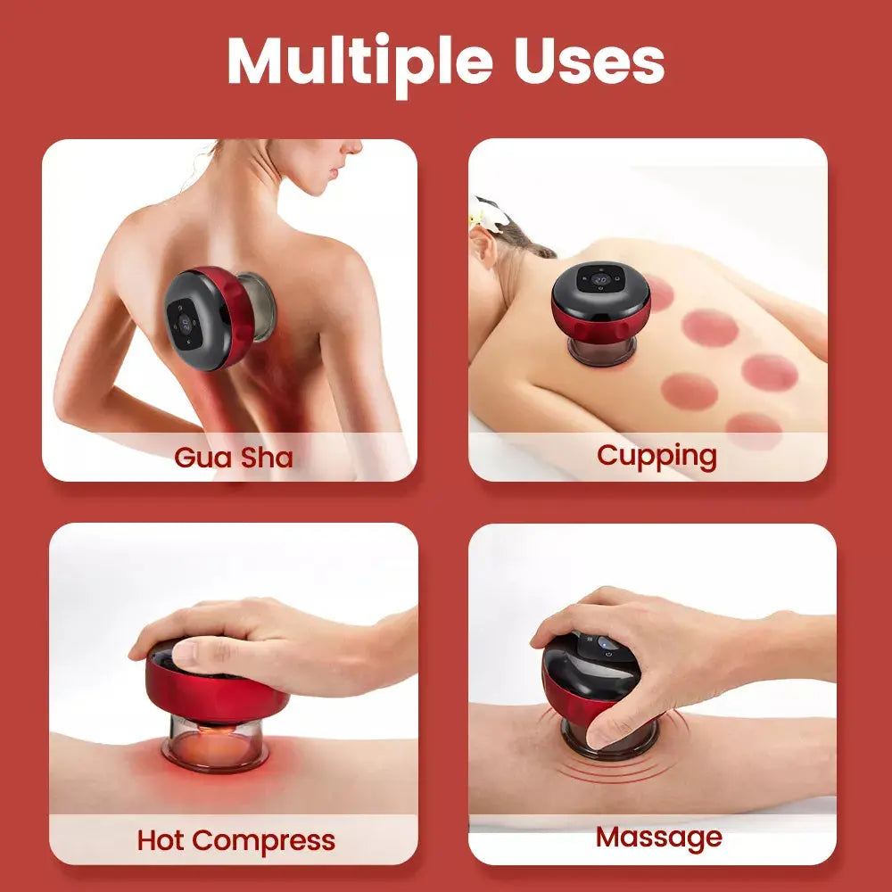 Vacuum Cupping Set – Silicone Suction Cups – view 2