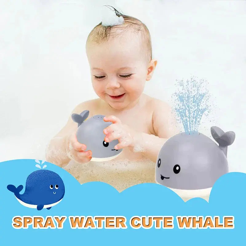 Whale Bath Toy with Lights & Water Sprinkler – view 4
