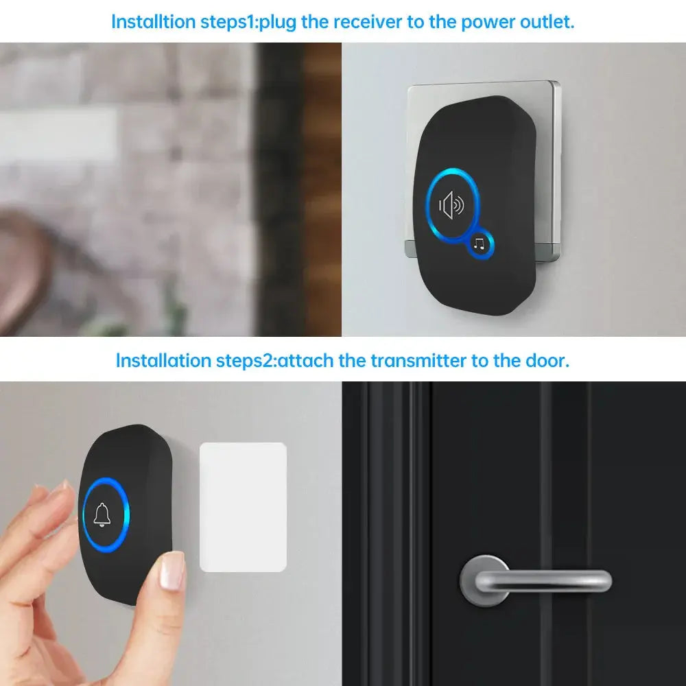 Wireless Smart Doorbell with Alarm