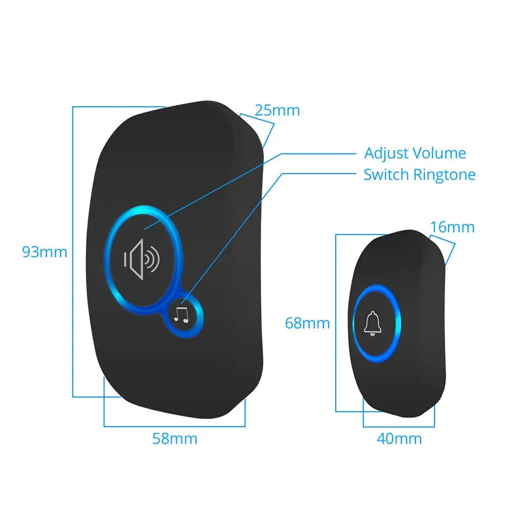 Wireless Smart Doorbell with Alarm
